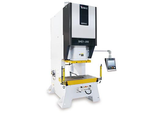 開式單點精密伺服壓力機